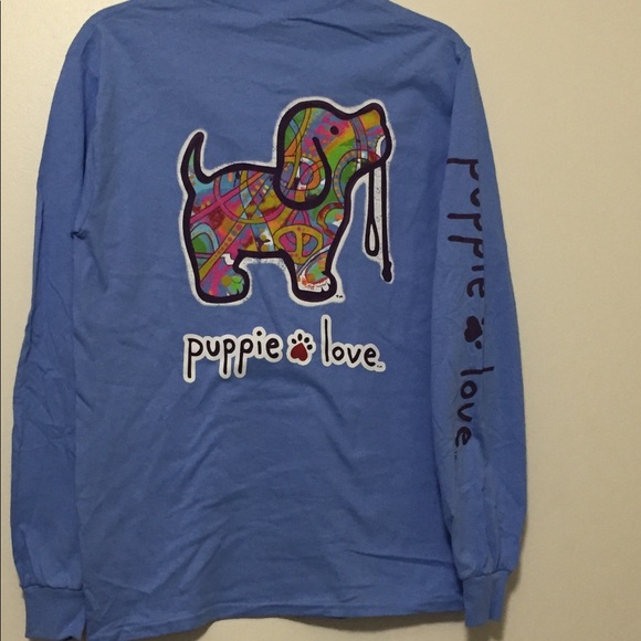 puppie love Tops - Puppie Love hippie pup